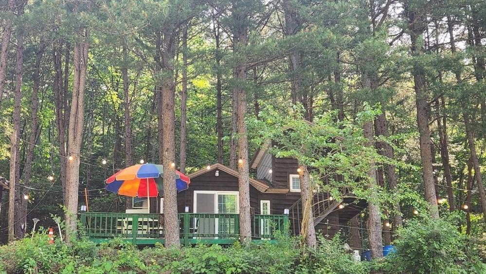 Hongcheon Gongjaksan Recreational Forest Pension Exterior foto